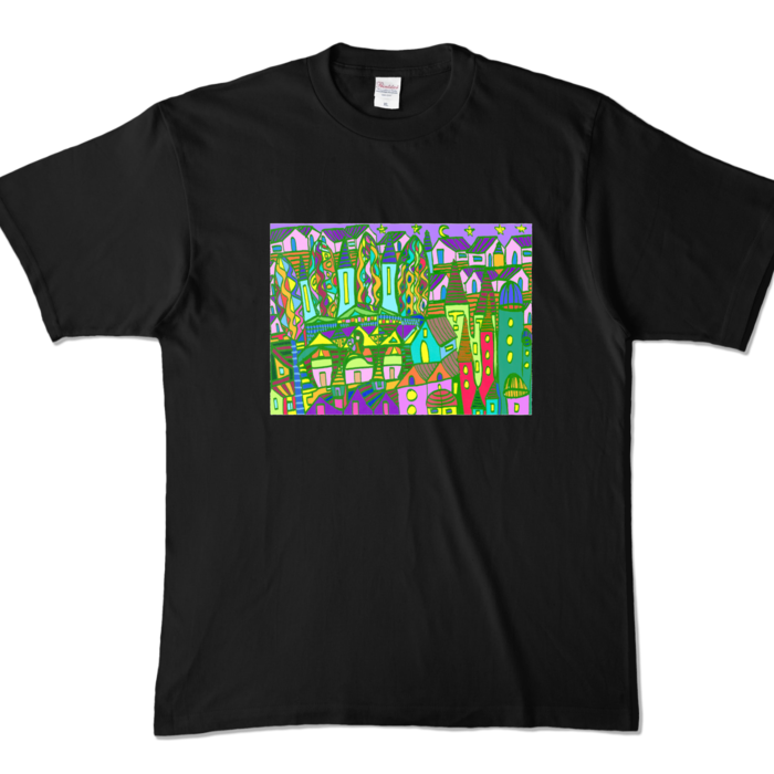 カラーTシャツ - XL - ブラック (濃色)