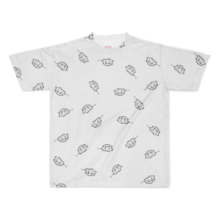 フルグラフィックTシャツ - XL - 両面印刷