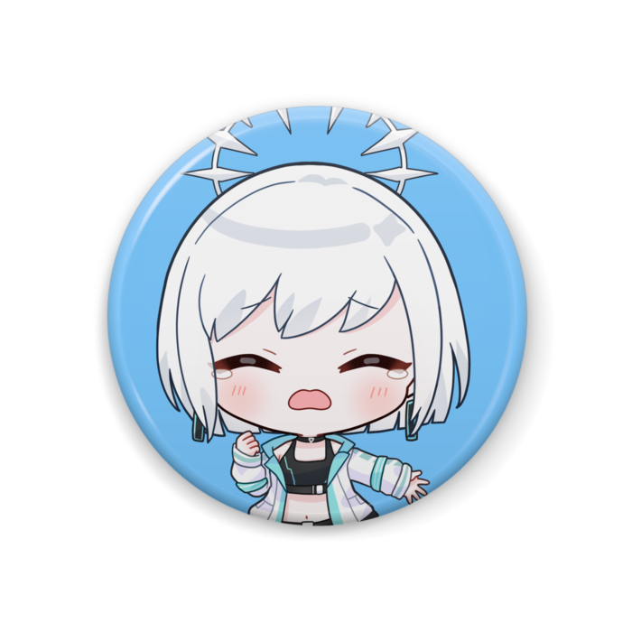 ちびめぐ缶バッジ 『ぴえん！』