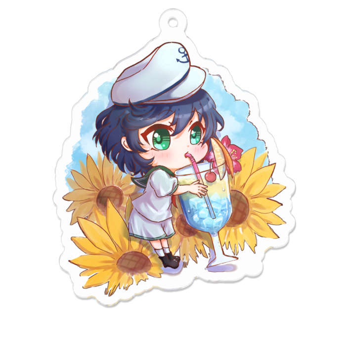 アクリルキーホルダー - 70 x 70 (mm)