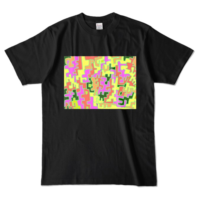 カラーTシャツ - L - ブラック (濃色)