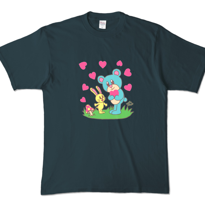 カラーTシャツ - XL - デニム (濃色)