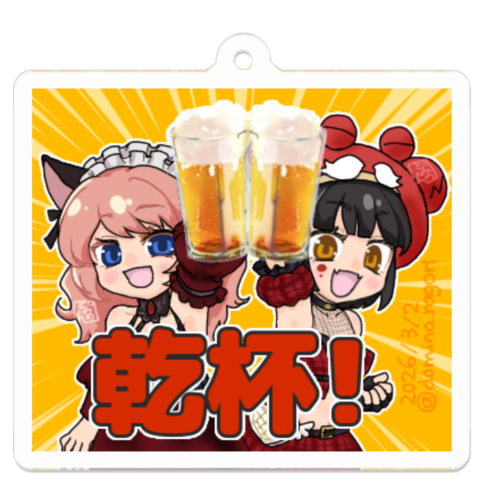 アクリルキーホルダー - 50 x 50 (mm)(44)