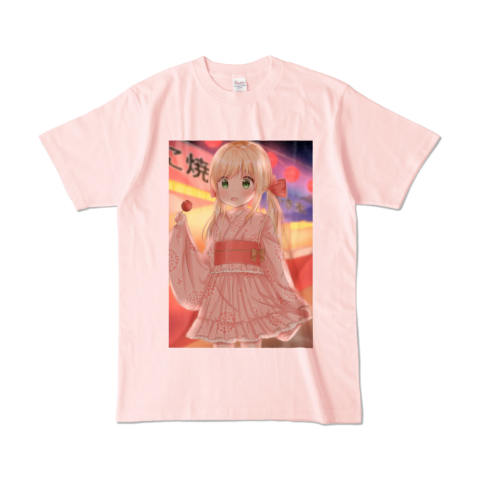 カラーTシャツ - L - ライトピンク (淡色)