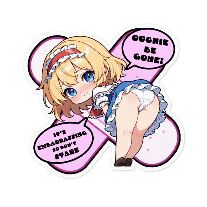 ステッカー - 100 x 100 (mm)