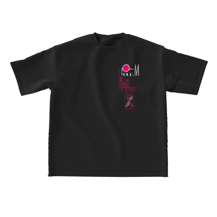 ビッグシルエットTシャツ - L - 両面