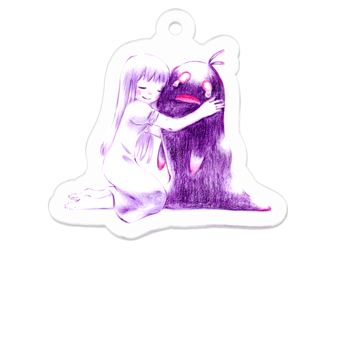 アクリルキーホルダー - 50 x 50 (mm)