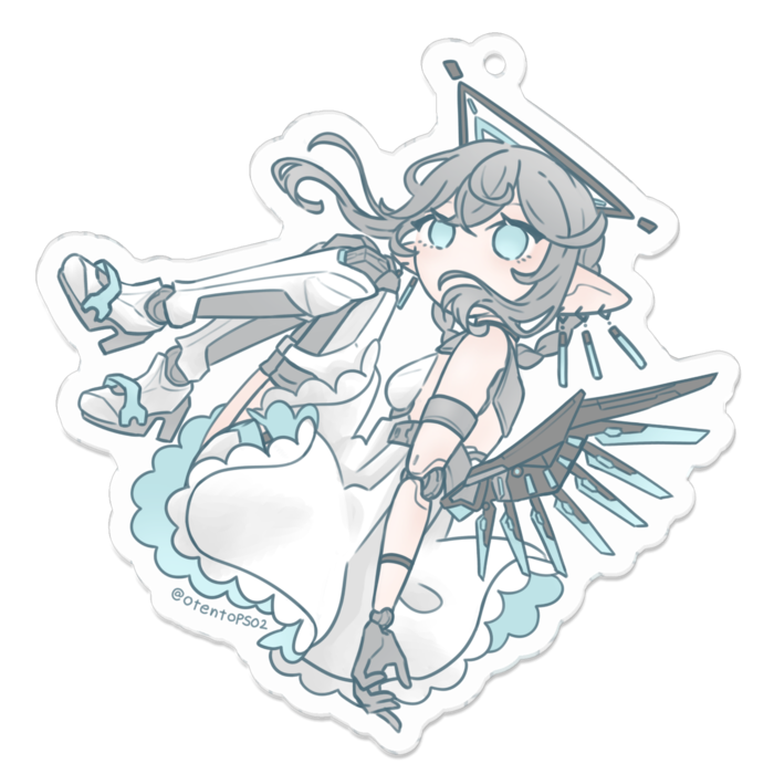 アクリルキーホルダー - 70 x 70 (mm)