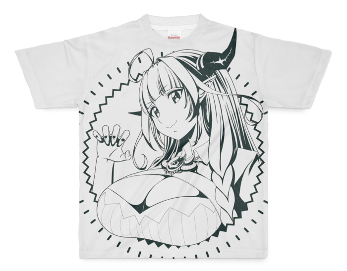 【非公式】桐生ココ ガチコイ注意 Tシャツ