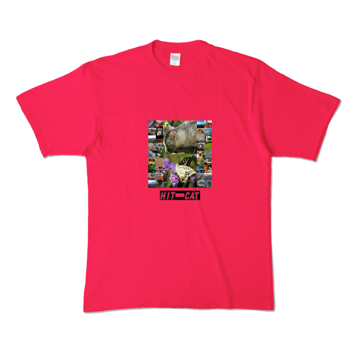 カラーTシャツ - XL - ホットピンク (濃色)