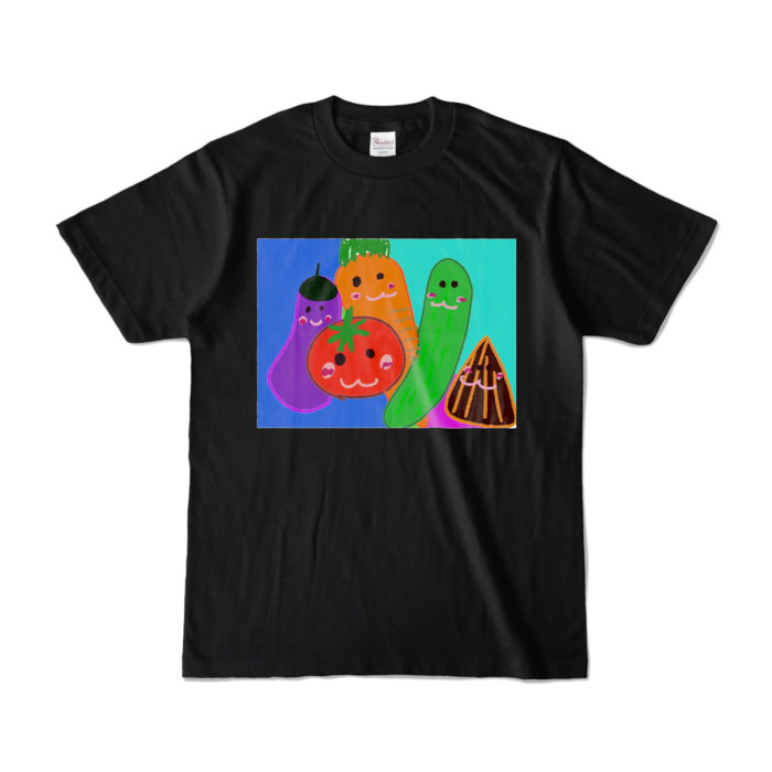 カラーTシャツ - S - ブラック (濃色)