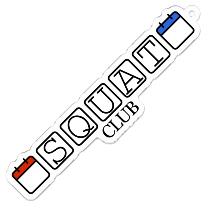 アクリルキーホルダー - 70 x 70 (mm)