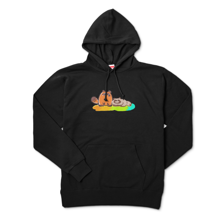 パーカー - XL - ブラック