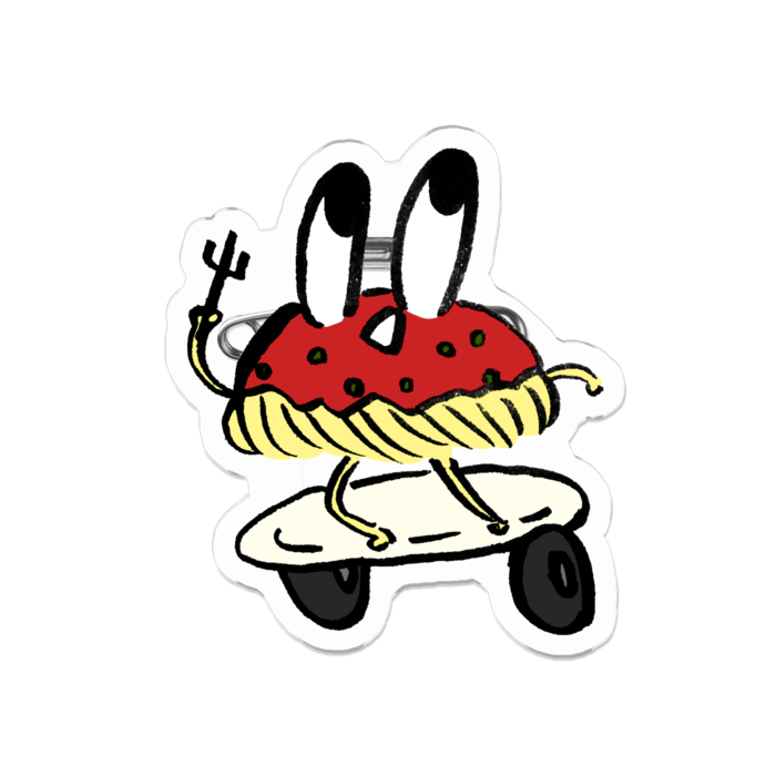 アクリルバッジ - 50 x 50 (mm)