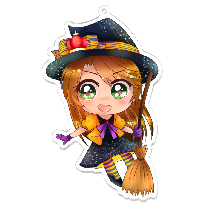 アクリルキーホルダー - 100 x 100 (mm)
