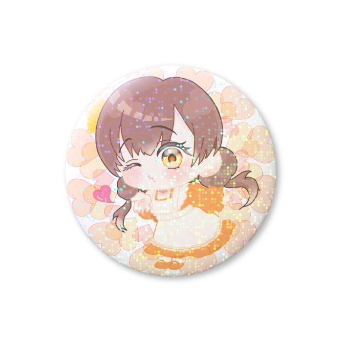 ホログラム缶バッジ - 76mm