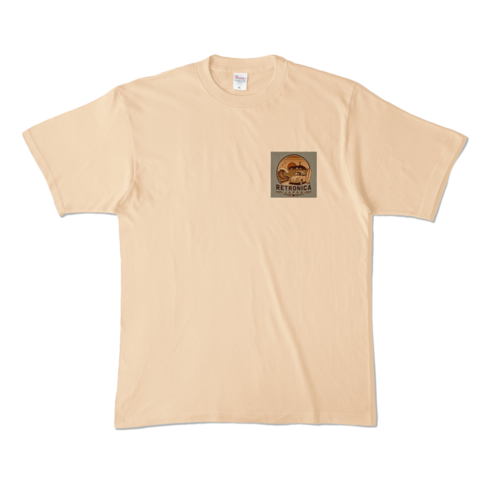 カラーTシャツ - XL - ナチュラル (淡色)