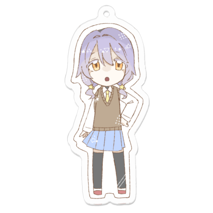 アクリルキーホルダー - 70 x 70 (mm)