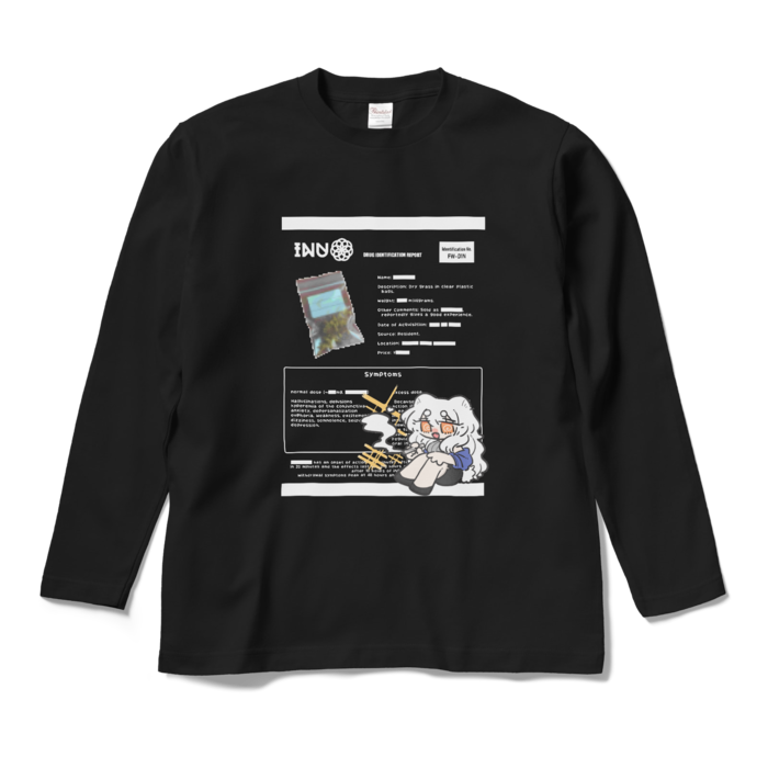 ロングスリーブTシャツ - M - ブラック
