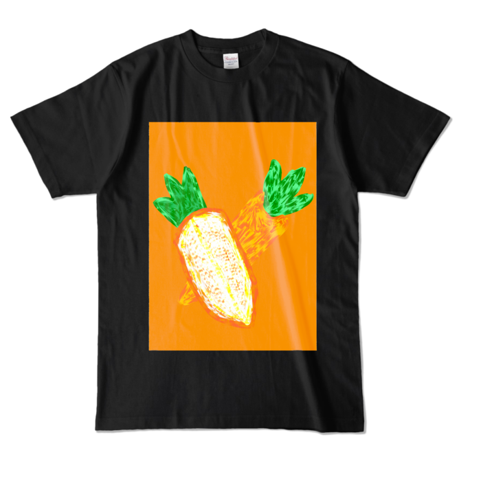 カラーTシャツ - L - ブラック (濃色)