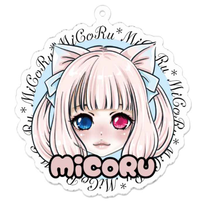 アクリルキーホルダー - 70 x 70 (mm)
