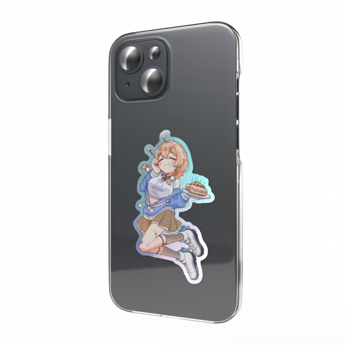 オーロラスマホステッカー - 縦