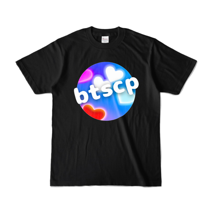 カラーTシャツ - S - ブラック (濃色)｜Colored T-Shirt - S - Black (Dark)