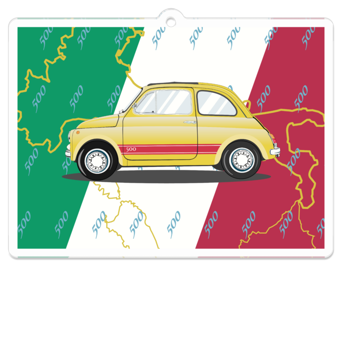 アクリルキーホルダー - 70 x 70 (mm)