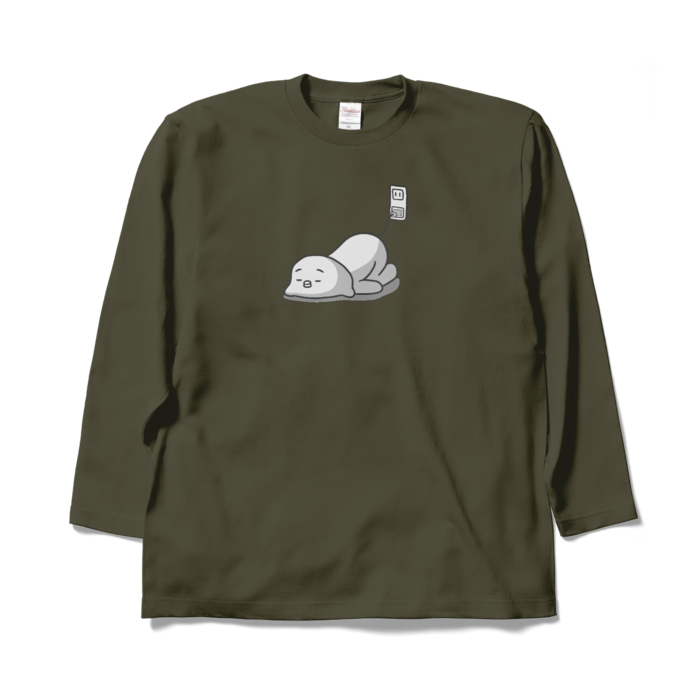 ロングスリーブTシャツ - XL - アーミーグリーン