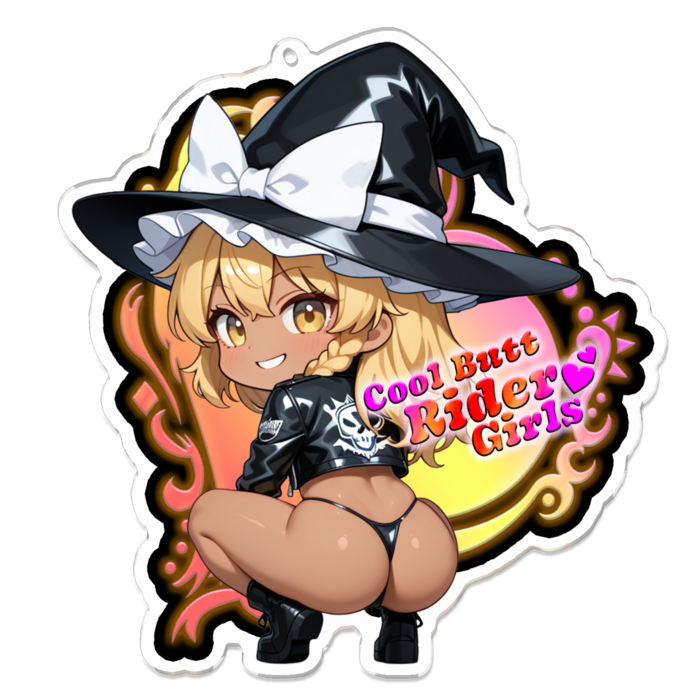 アクリルキーホルダー - 100 x 100 (mm)