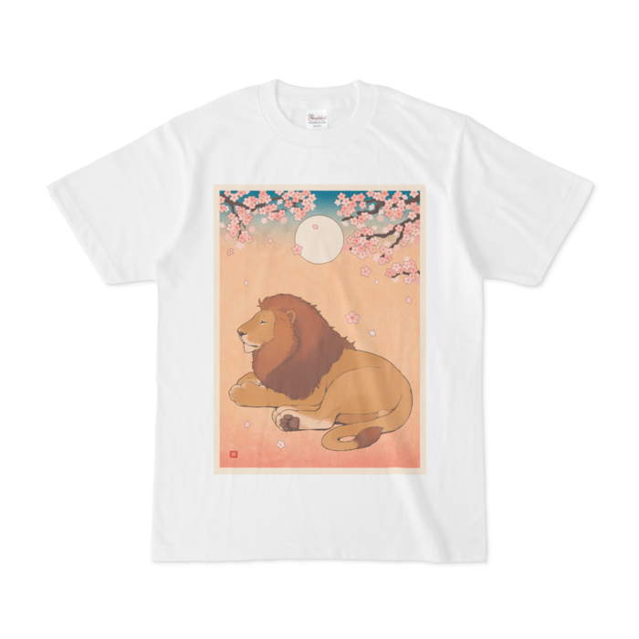 桜 Tシャツ - S - 正面