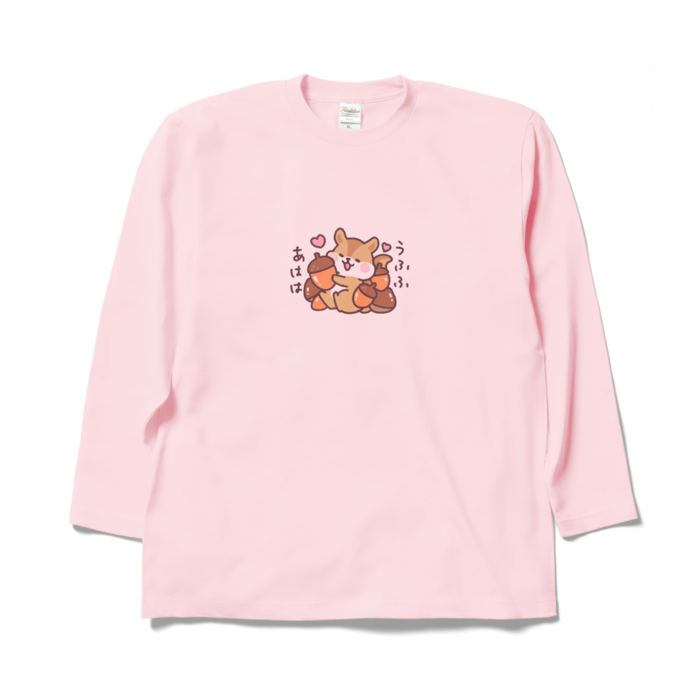 ロングスリーブTシャツ - XL - ライトピンク