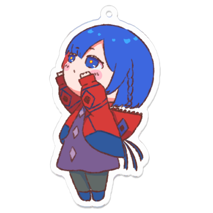 アクリルキーホルダー - 70 x 70 (mm)