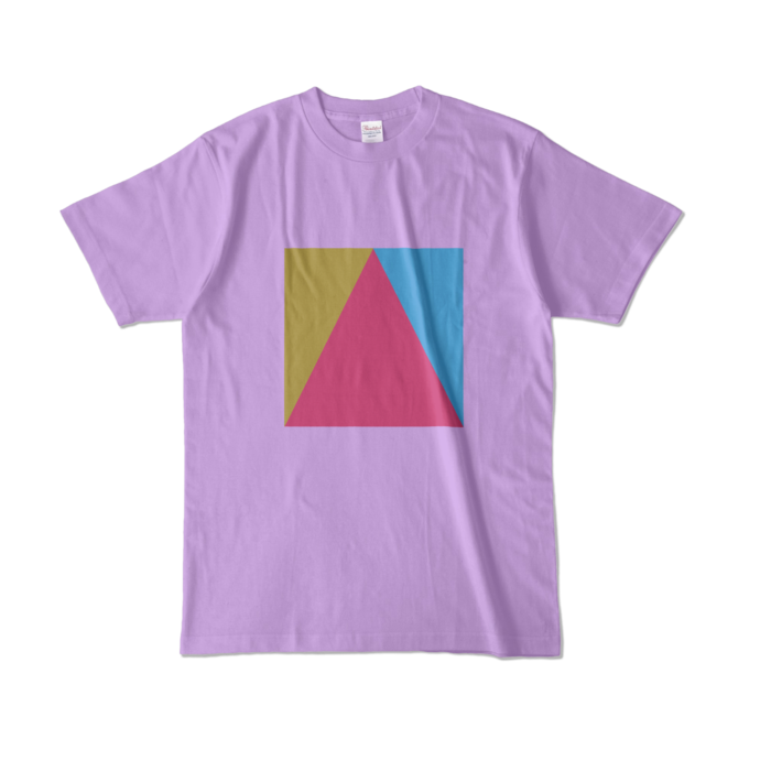 カラーTシャツ - L - ライトパープル (淡色)