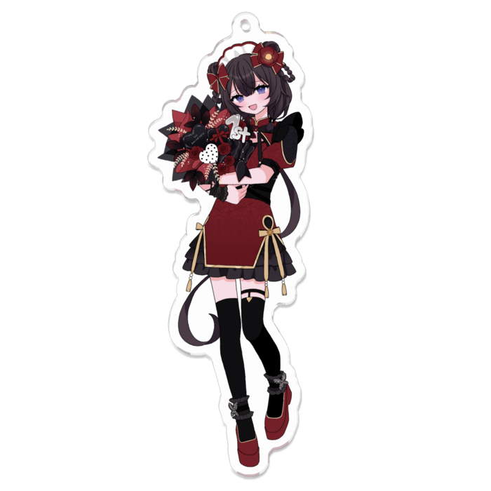 アクリルキーホルダー - 100 x 100 (mm)