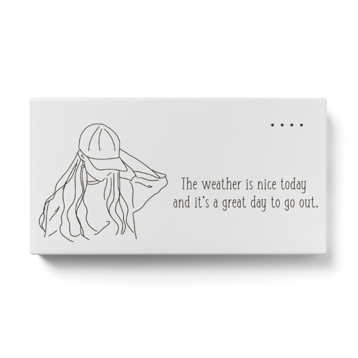 モバイルバッテリー - 123 x 65 (mm)