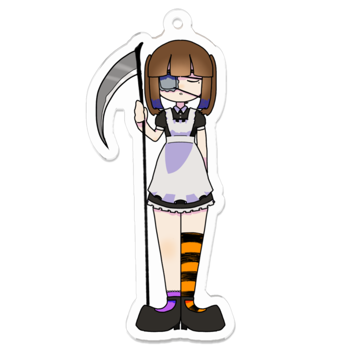 アクリルキーホルダー - 70 x 70 (mm)