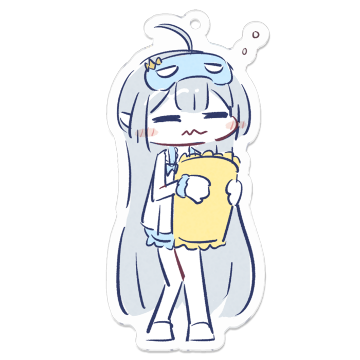 魔王ちゃん(パジャマ)_アクリルキーホルダー