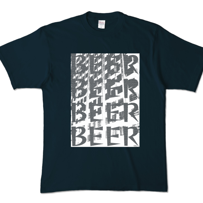 カラーTシャツ - XL - ネイビー (濃色)