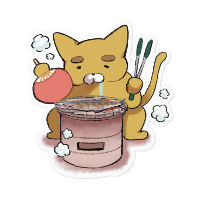 ステッカー - 100 x 100 (mm)