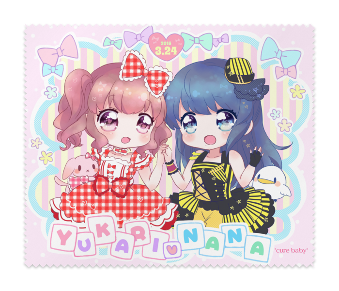 ゆかななメガネ拭き へっぽこうさぎ Cafe Booth