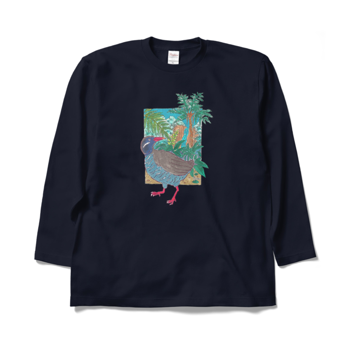 ロングスリーブTシャツ - XL - ネイビー