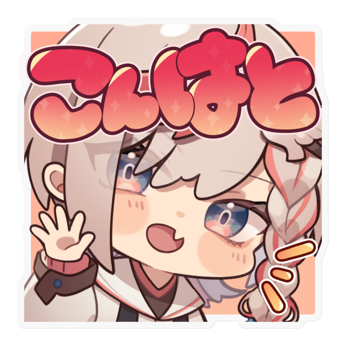 ステッカー - 100 x 100 (mm)(1)