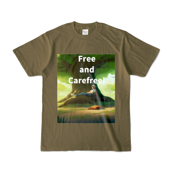 カラーTシャツ - S - オリーブ (濃色)
