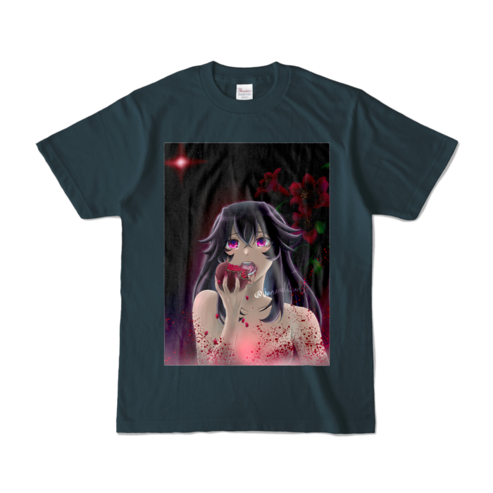 カラーTシャツ - S - デニム (濃色)