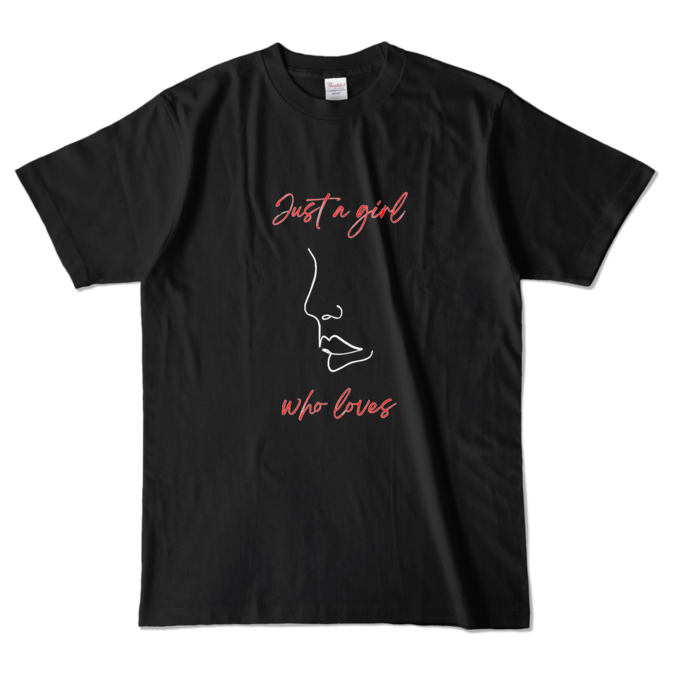 カラーTシャツ - L - ブラック (濃色)