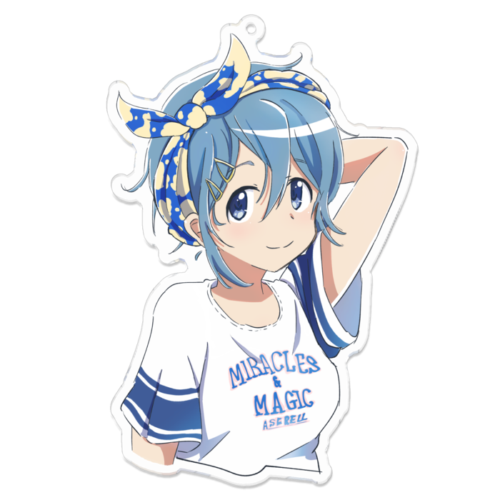 アクリルキーホルダー - 100 x 100 (mm)