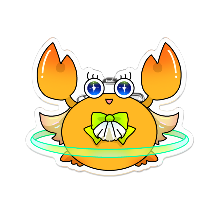 アクリルバッジ - 70 x 70 (mm)