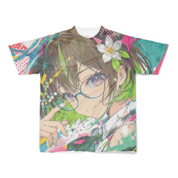 フルグラフィックTシャツ - S - 両面印刷