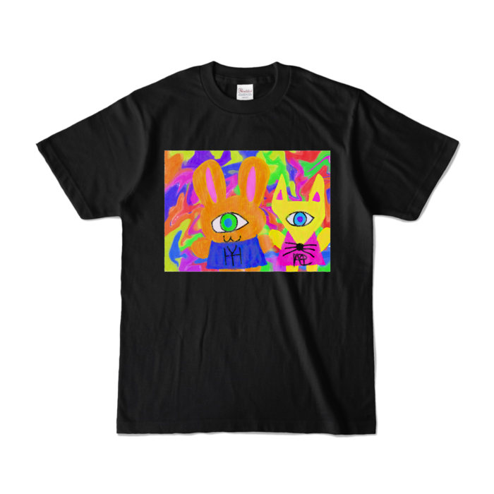 カラーTシャツ - S - ブラック (濃色)